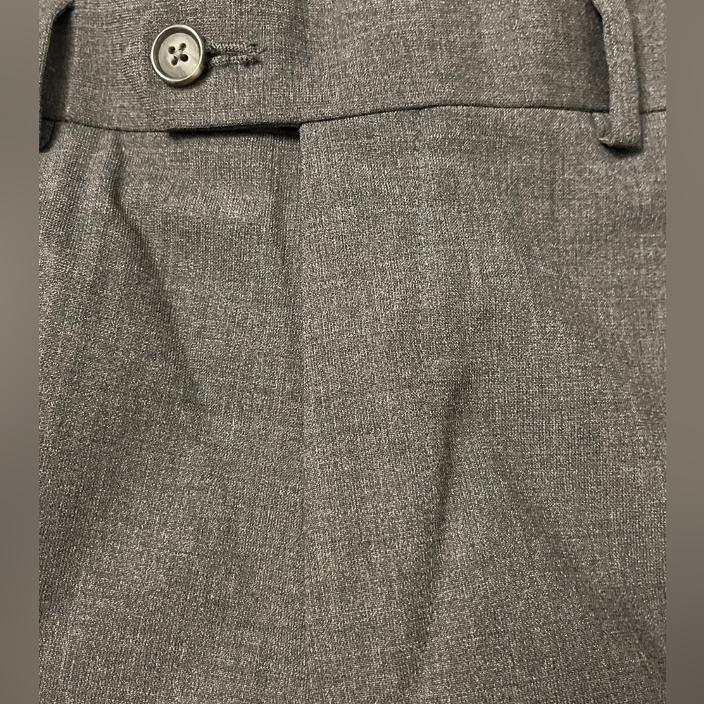 Nordstroms Flat Front Gray Dress Slacks Boys Size 20 Pants - Picture 4 of 4